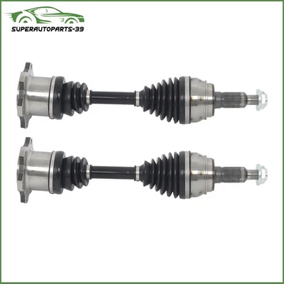 Pair Front CV Axle Shafts For Chevy GMC K1500 Suburban1988-1996 1997 1998 1999 - Imagem 1 de 4