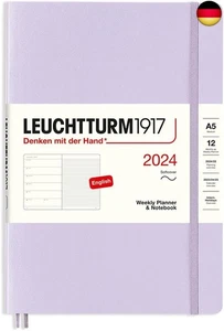 LEUCHTTURM1917 367772 Wochenkalender &amp; Notizbuch Softcover Medium (A5) - Bild 1 von 3