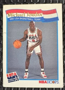 1991-92 NBA Hoops Michael Jordan EE. UU. Baloncesto #55 - Imagen 1 de 4
