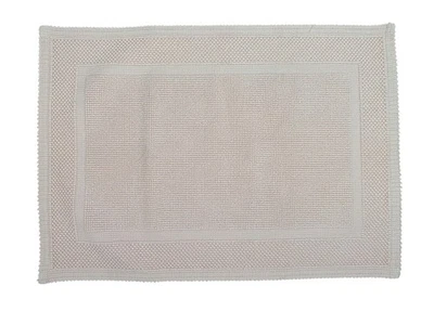 "Alfombra de baño rosa Yves Delorme Eden algodón Portugal 20 x 28""" Foto 1 de 4