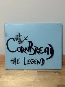 CORNBREAD HANDSIGNED CANVAS The Legend Banksy Philly Graffiti Kaws Irak Cope2 - Picture 1 of 1
