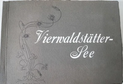 Vierwaldstätter-See. Ansichten-Album mit 24 Original Photochrom-Aufnahmen. Photo - Bild 1 von 2