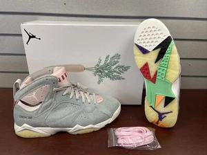 New Mens 2020 Air Jordan 7 Retro SE 'Hare 2.0' (CT8528 002) Size 10.5 US Grey - Picture 1 of 10