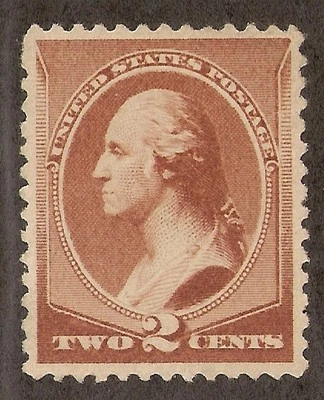 US # 210 (1881) 2c, MNG, Grade: VF/XF - Washington - Image 1 of 2
