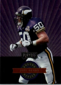 1996 Playoff Absolute Football "Unsung Heroes" Insert Cards - Picture 1 of 25