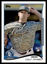 2014 TOPPS COLT HYNES RC SAN DIEGO PADRES #563