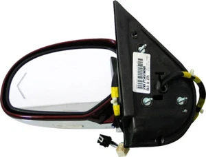 OEM Driver Power Fold Mirror Arrow 09-14 Escalade Yukon Tahoe Red/Chrome DL3 Z75 - Picture 1 of 3