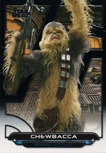 Star Wars Galactic Files 2018, Chewbacca Short Print Base Card TFA-II - Picture 1 of 2
