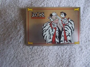 Disney: 101 Dalmatians 1996 "FOIL-N-FUR" #1-2 Trading Card CHASE - Picture 1 of 2