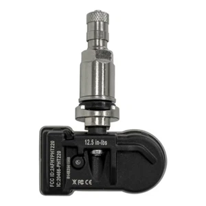 TPMS Programmable Tire Pressure Sensor Chrome Metal Stem - Picture 1 of 2
