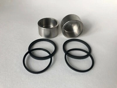 Suzuki GSF1200 Bandit 1996-2005 Two Stainless Steel Rear Caliper Pistons + Seals - Image 1 of 2