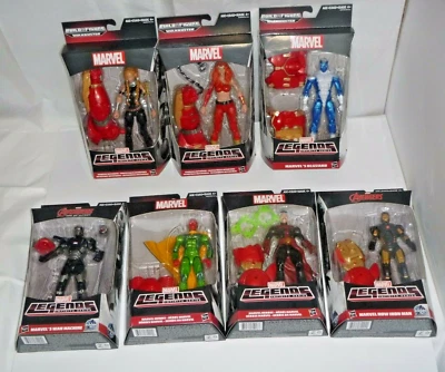 MARVEL LEGENDS BUILD A FIGURE HULKBUSTER SET OF 7 WAR MACHINE VISION DR.STRANGE - Image 1 of 4