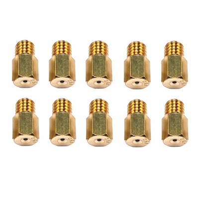 SEVENMOTO Vergaser Hauptdüsen Set für Mikuni TM TMX VM 4/042 / 150-195 / 10 Stück