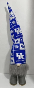 Baloncesto University of Kentucky Wildcats Peluche Gnomo Azul Blanco Gris NCAA - Imagen 1 de 10