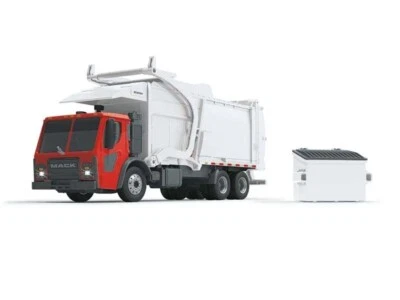 Mack LR w/ McNeilus Meridian Front Load 1:25 Scale Model - First Gear 70-0624 - Image 1 of 4