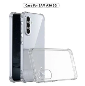 Funda Silicona TPU Transparente Antigolpes para Samsung Galaxy A36 5G - Imagen 1 de 9