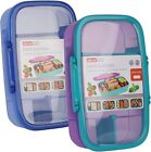 D&#233;cor Go Bento Lunch Box | Movable Dividers to Customise Your Lunch | Airtight