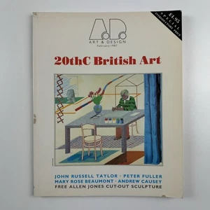 20thC British Art Art & Design February 1987 Academy Editions Allen Jones - Picture 1 of 16