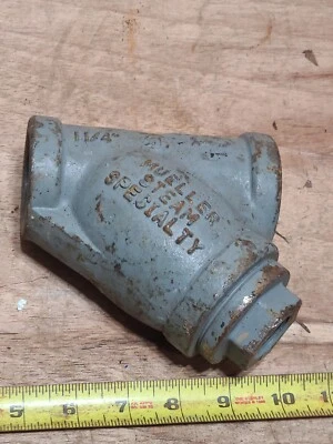 MUELLER STEAM 1-1/4» WYE Y СЕТЧАТЫЙ ФИЛЬТР 125-580-01 WCB 600 SWP - Изображение 1 из 4