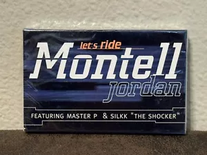 1998 Montell Jordan Let’s Ride Master P & Silkk Cassette Single - NEW NOS - Picture 1 of 6