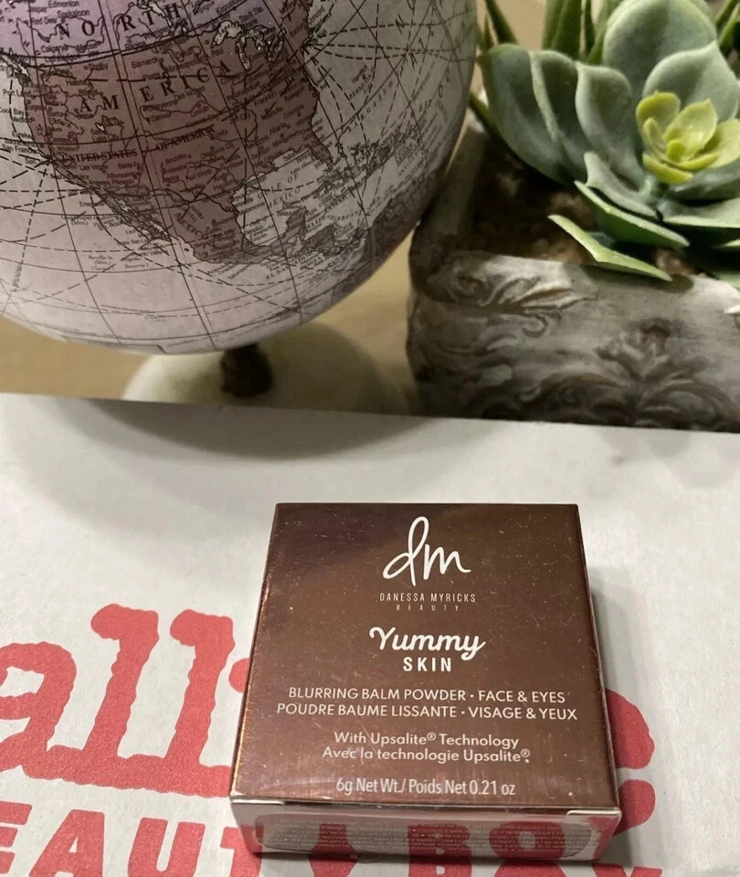 DANESSA MYRICKS Travel YUMMY SKIN Blurring BALM POWDER Eyes Face .21oz Sealed L1 - Image 1 of 1