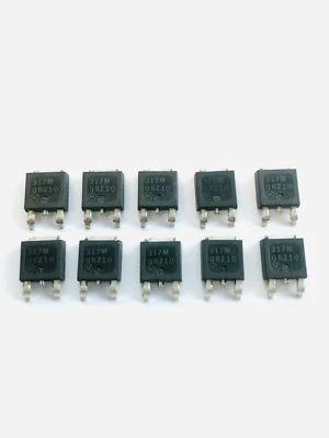 (PKG of 10) LM317M Voltage Regulator, Motorola, Adj. +1.2V to +37V, 0.5A, DPAK - Image 1 of 2