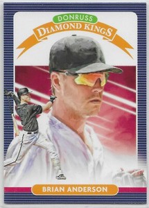 2020 Donruss #6 Brian Anderson Miami Marlins DK
