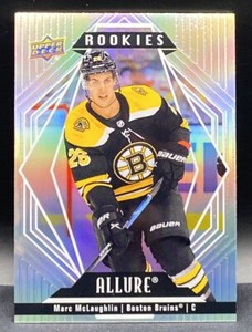 2022-23 UD Allure Rookies - 104 Marc McLaughlin - Bruins