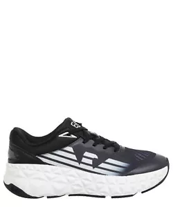 Emporio Armani EA7 sneakers men X8X239XK432R966 Black - Gray Violet shoes - Picture 1 of 5
