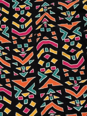 Lularoe TC Leggings- NWOT Geometric Pattern- Shapes- Neon- Black, Pink, Orange - Image 1 of 3