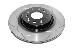DBA Front Brake Discs Street Series T2 Slotted Pair For Audi A1 2012-2018 - Picture 1 of 8