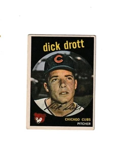 1959 Topps #15 Dick Drott schöner Zustand kombinierter Versand möglich  - Bild 1 von 2