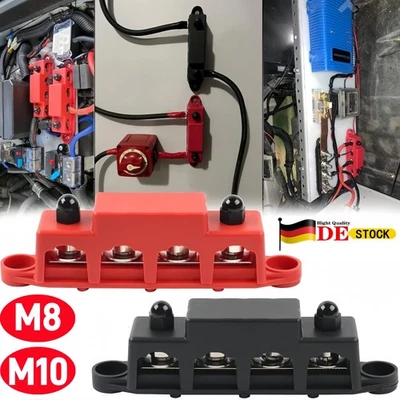 2x Sammelschiene 300A Stromverteilerkasten Sammelschienen-Verteilerblock 12V-48V - Bild 1 von 2