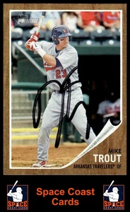 Autografo firmato 2011 Topps Heritage Minor League #44 Mike Trout - Foto 1 di 2