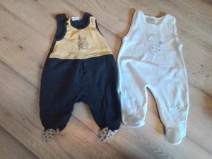 2 Baby Strampler, Gr. 62/68, Mehrfarbig - Bild 1 von 1