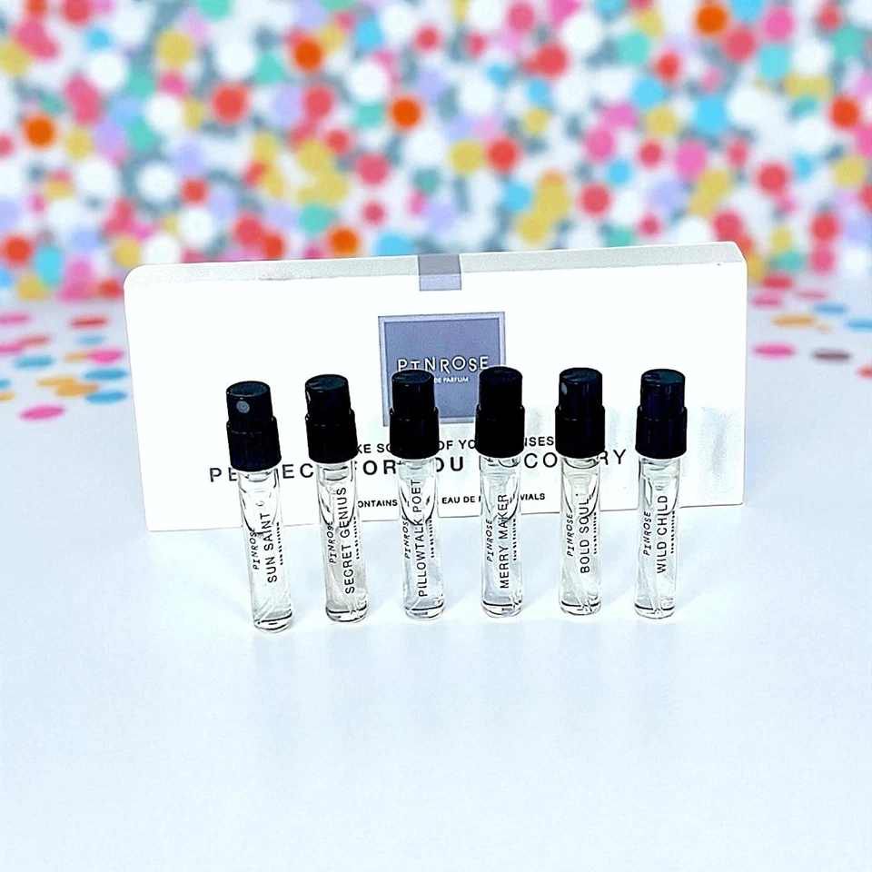 PINROSE Eau De ParfumPetal Sampler Kit - 28 Fragrance Towelettes