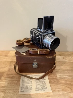 Revue Salut Formato Medio 6x6 Cámara Soviética Hasselblad Industar-29 2.8/90 Lente Foto 1 de 4