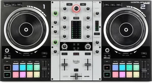 Hercules DJ DJControl Inpulse 500 2-channel DJ Controller with Case- Silver - Picture 1 of 9