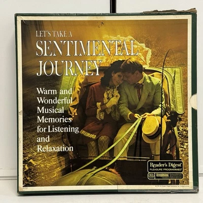 Let's take a sentimental Journey by Readers Digest 33rpm 9 LP RECORD Box Set - Image 1 of 4
