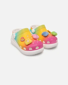Nuevo Zueco Crocs X Care Bears Clásico Crush Multicolor Iluminado Para Mujer Talla 7 - Imagen 1 de 5