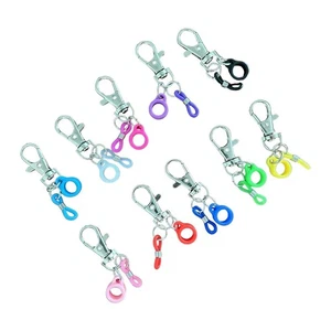 10Pcs Stift Halter für Lanyard Robuste Konstruktion Keychain Lanyard Stift - Picture 1 of 7