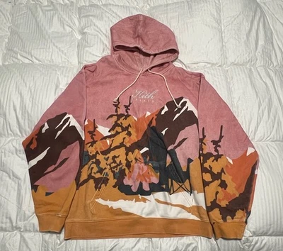 Sudadera con Capucha Kith Treats Campfire Cuarzo Polvoriento Rosa FW21 Para Hombre 2XL Usada Una Vez Foto 1 de 4