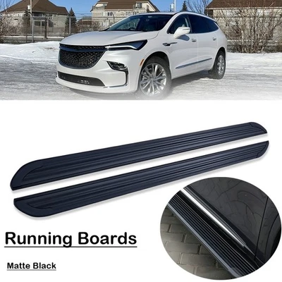 Se adapta a estriberas Buick Enclave 2018-2024 peldaños laterales pedal barras Nerf 2 piezas Foto 1 de 4