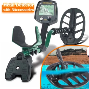 19kHz Metal Detector with Waterproof Coil PinPointer and Carry Bag w/ LCD Screen - Picture 1 of 12
