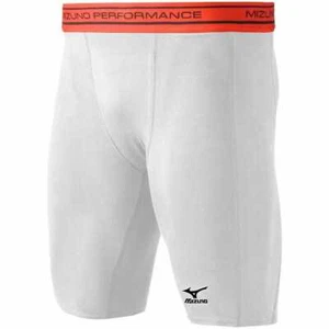 Mens Mizuno Performance Elite Sliding Shorts Size XXL White Baseball Softball - Picture 1 of 1