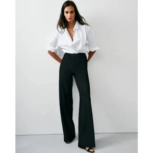 NWT SPANX Perfect Fit Ponte Wide Leg Pant in Classic Black Size 2X Petite - Picture 1 of 14