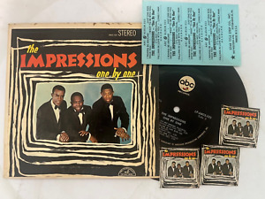 The Impressions Jukebox EP 45 W/ PS Cover & Title Strips ~ Soul ~ ABC Clean VG+