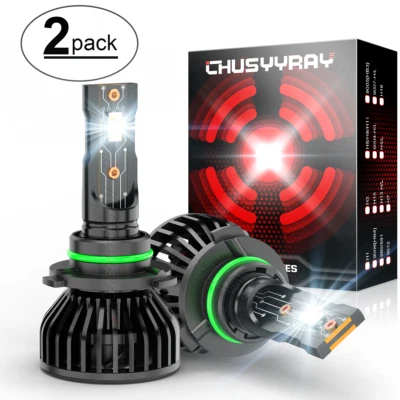 Kit de faros LED 9006 HB4 6000K bombillas haz bajo apto para Honda Accord sedán 1988-2012 Foto 1 de 4