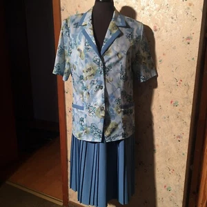 2-teiliges Sommerkleid Gr.40 - Bild 1 von 2