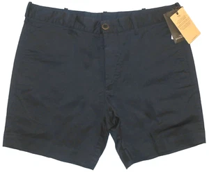 Pantaloncini corti uomo 35 Rodd & Gunn Reef Fit blu navy cotone elastan elasticizzato 003875-03 - Foto 1 di 5